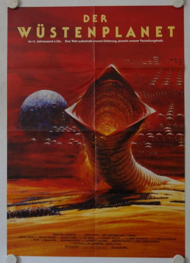 Der Wüstenplanet originales deutsches Filmplakat